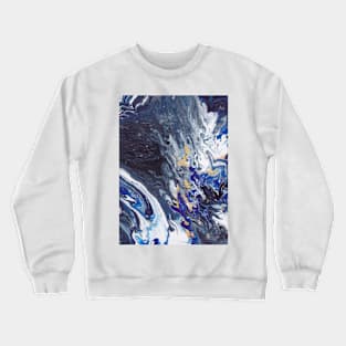 Waves Blown Back Crewneck Sweatshirt